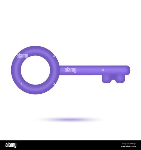 3d Key Icon Stock Vector Image And Art Alamy