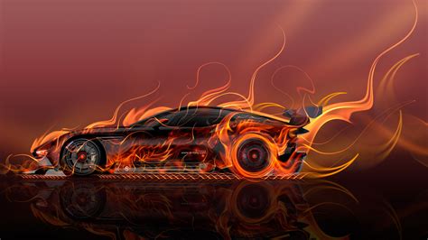 Cool Cars With Real Flames