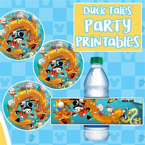 Duck Tales Duck Tales Birthday Party Printables Party Printables