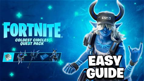 How To Complete All Coldest Circles Challenges In Fortnite Coldest