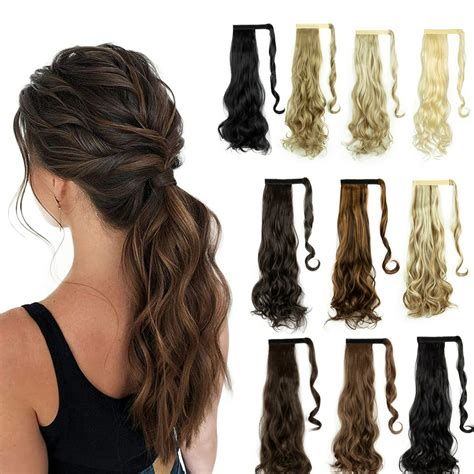 Nk Beauty Ponytail Extensions Ladies Girls Ponytail Hair Pieces 22 Inch