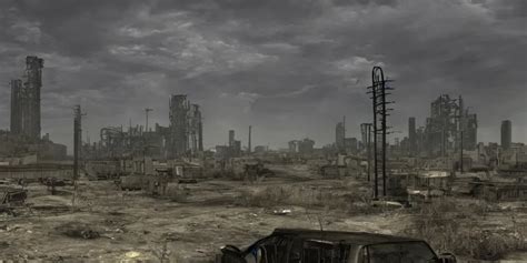 Nuclear Fallout Wasteland Dark Future Stable Diffusion Openart