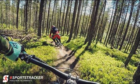 Cycling apps abound that can measure distance, speed, elevation, and track your route on a map. App for mountain biking and cycling - Sports Tracker Blog