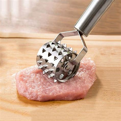 rolling meat tenderizer heavy duty construction meat tenderizer stainless steel meat