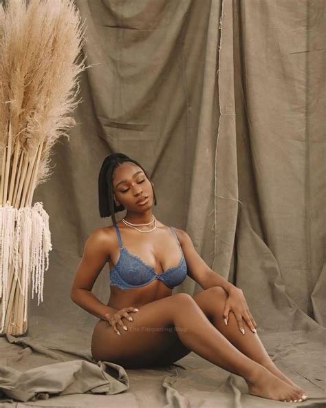 normani displays her tits in lingerie 5 photos thefappening