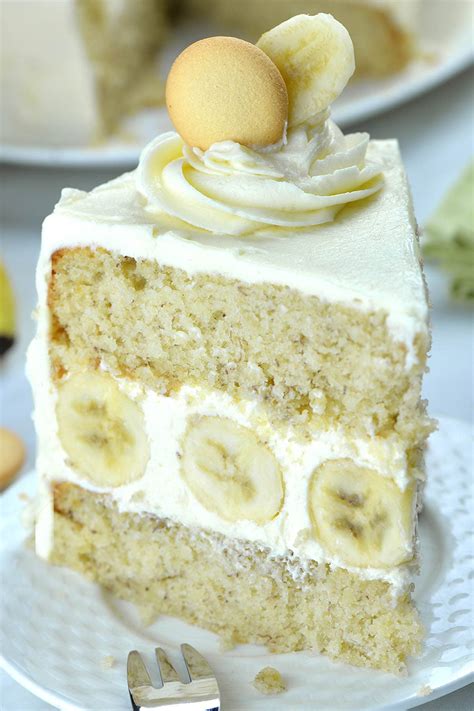 Banana Cake With Cream Cheese Frosting Layered Banana Cake Recipe