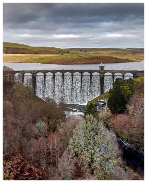 The Stunning Craig Goch Dam In The Upper Elan Valley Rwales