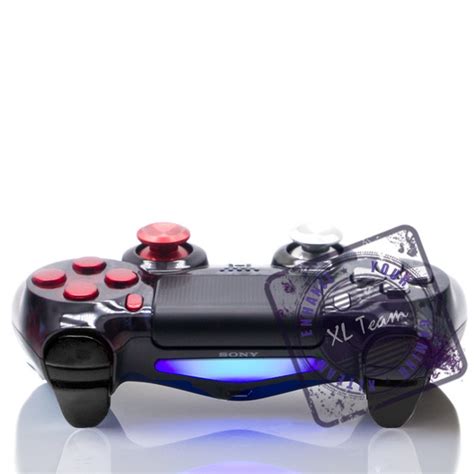 Ps4 Controller Silver And Red Camo Etsy
