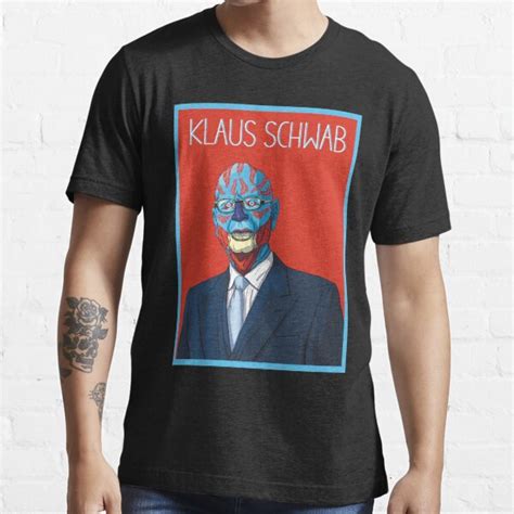 Klaus Schwab T Shirt For Sale By Paradisenara Redbubble Klaus