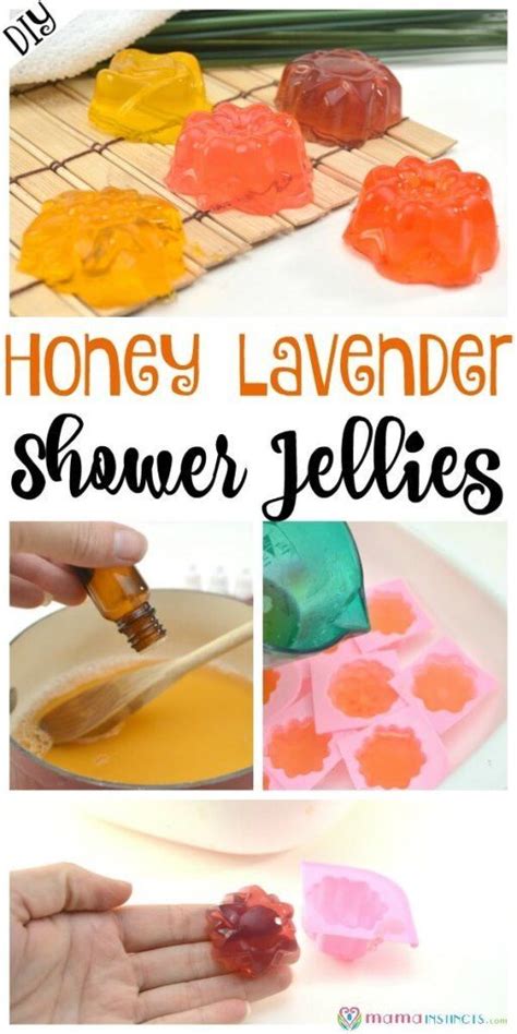 Honey Lavender Shower Jellies Recipe Shower Jellies Shower Jellies Diy Homemade Scrub