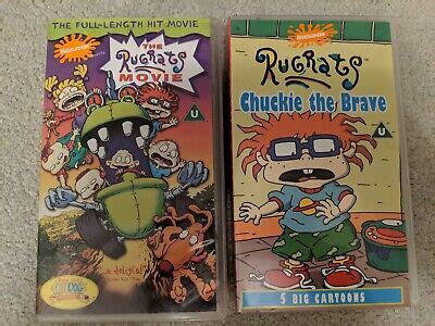 Rugrats The Movie Chuckie The Brave Vhs Video Retro Ebay