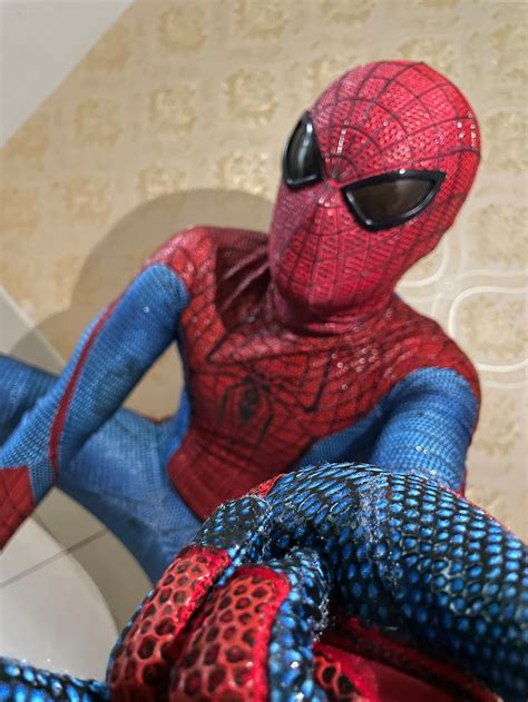 The Amazing Spiderman Suit Amazing Spiderman 1 Cosplay Suit Etsy