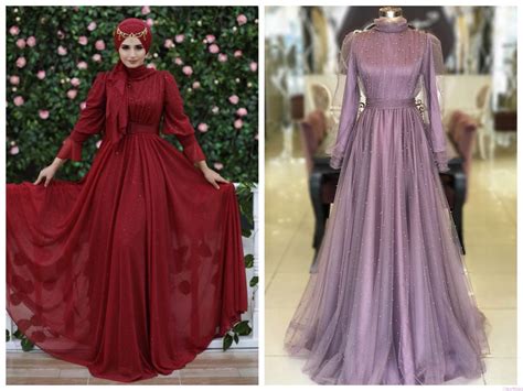 Yaz Tesettür Abiye Modelleri The dress Resmi elbise Elbise
