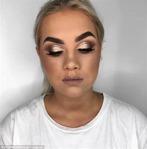 Skye Wheatley Hits Back At Nasty Fans Over Make Up Look Daily Mail Online