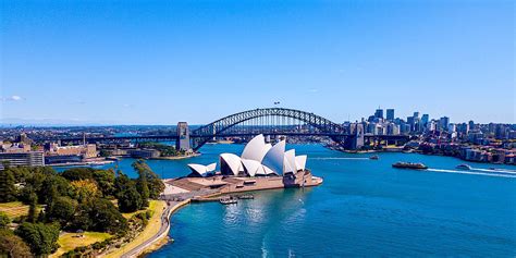 Sydney Australia April 10 2017 Amazing Aerial View Of The Sydney