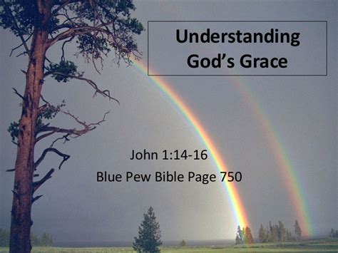 Understanding Gods Grace