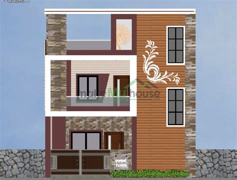 Buy 30x55 House Plan 30 By 55 Front Elevation Design 1650sqrft Home