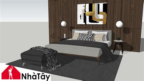 Nhatay Combo Bed Modern Stylist 28 3d Warehouse