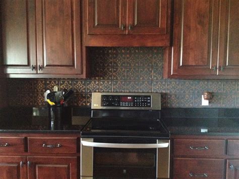 Swing arm bedside wall sconces. Tin Ceiling Tile installed - Traditional - Kitchen - Tampa ...