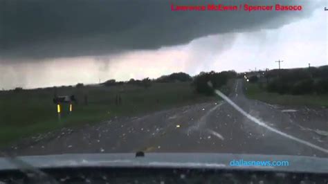 Caught On Camera Tornadoes Hail Hit Parts Of North Texas Youtube