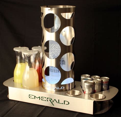Bottle Service Tray Emerald Wcage Nc Vip Printing And Ncs