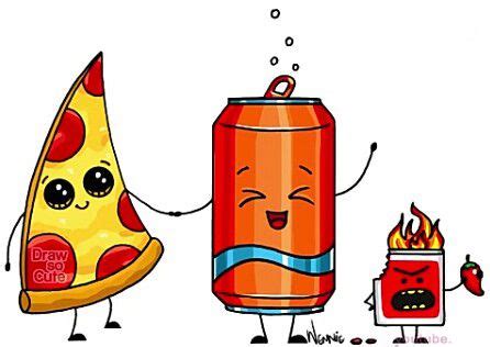 Maybe you would like to learn more about one of these? Pizza & Soda | desenhos fofos | Pinterest | Desenhos ...