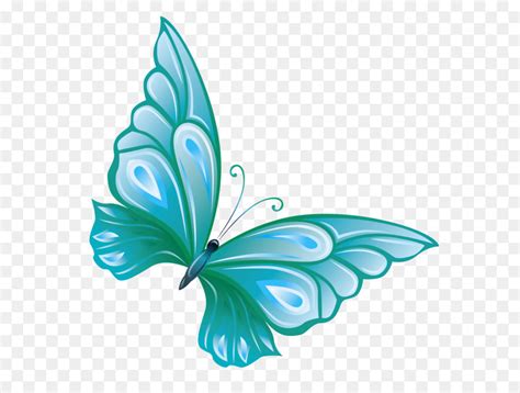 Butterfly Clip Art Transparent Blue Butterfly Png