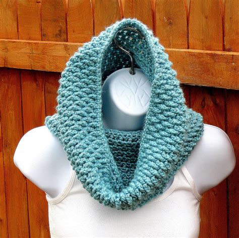 Crochet Hooded Cowl Pattern Tightly Textured Hooded Cowl