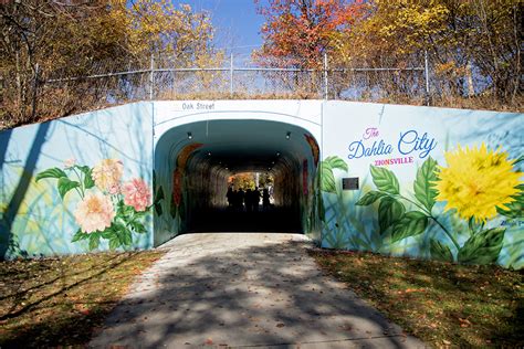 Painting The Town Community Foundation Unveils Rail Trail Murals In