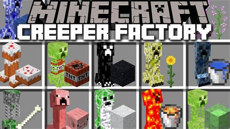 Minecraft Creeper Factory Mod Help Hundreds Of Creepers