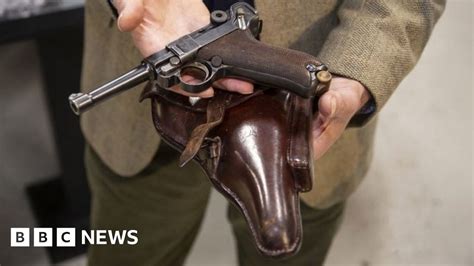 Ww1 German Pistol Appeal After Firearms Amnesty Find Bbc News