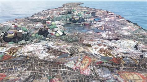 Great Pacific Garbage Patch Aerial