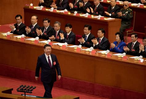 xi jinping opens china s party congress his hold tighter than ever the new york times