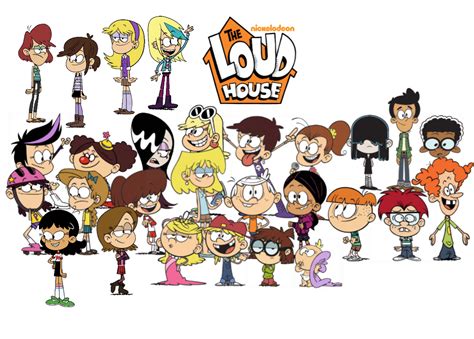 The Loud House Lincoln His Sisters And Friends By Bart Toons On