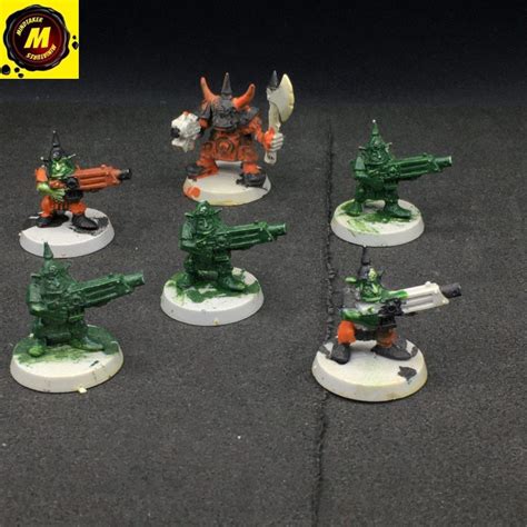 Gretchin And Space Ork X51 77294 Mindtaker Miniatures