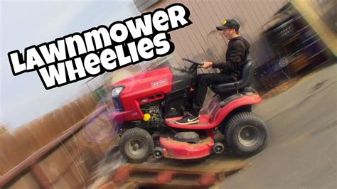 Crazy Lawnmower Tricks Youtube