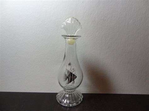 Vintage Avon Sea Fantasy Collectible Bottledecanter With Gold Etsy
