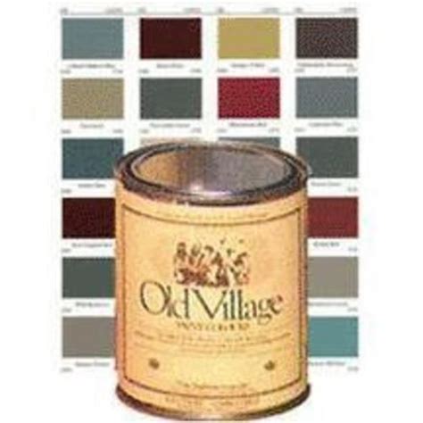 An Old Village Paint Can With Different Colors