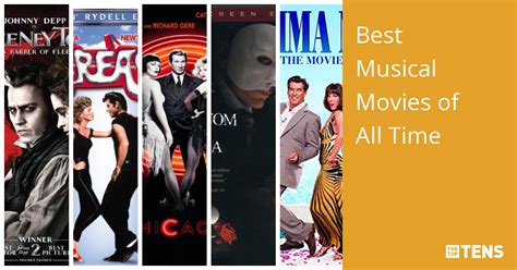best musical movies of all time top ten list thetoptens