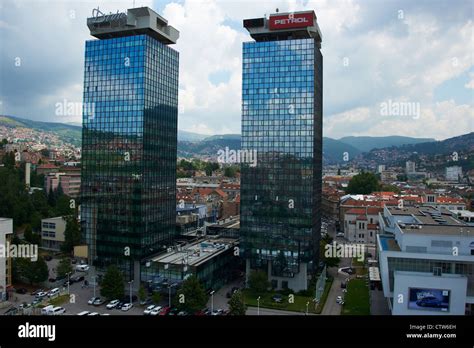Sarajevo Twin Towers Bosnia And Herzegovina Modern Architecture