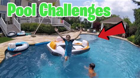 Hide And Seek In Pool Pool Challenges Youtube