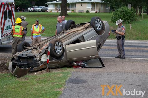One vehicle rollover accident on Richmond Rd. | Texarkana Today