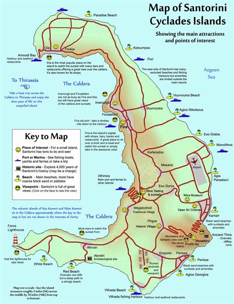 M S De Ideas Incre Bles Sobre Map Of Santorini En Pinterest