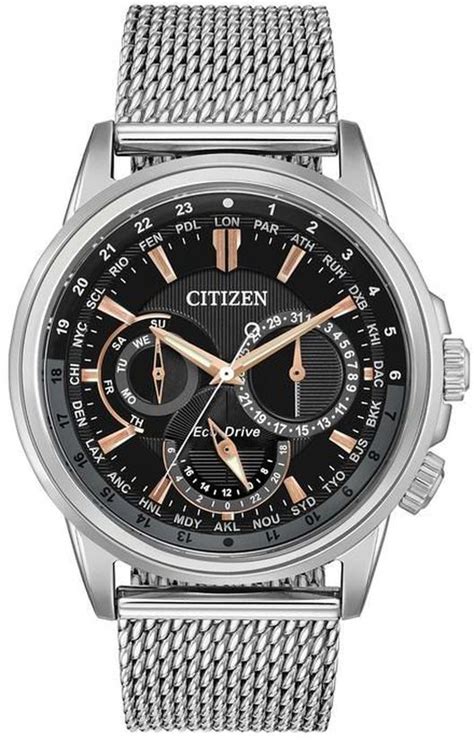 Our commitment to excellence has earned us a reputation as. Men's Citizen Eco-Drive Calendrier Silver Solar Watch ...