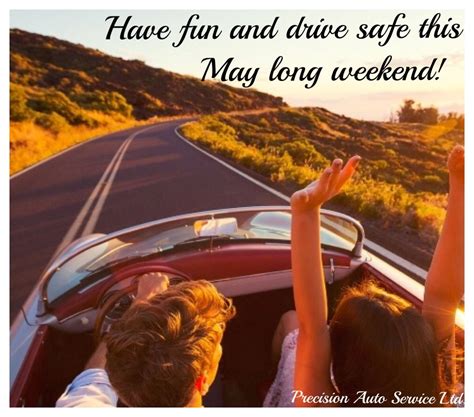 May Long Weekend Automotive Repair Drive Safe Auto Service Car