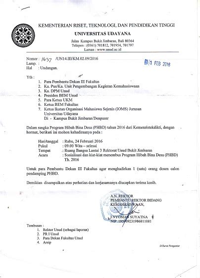 Dalam sebuah organisasi atau instansi pemerintah atau swasta biasanya memerlukan surat dinas untuk memberikan perintah, undangan atau hal lain yang berkaitan dengan kegiatan kelembagaan. Contoh Surat Undangan Sosialisasi Desa - Sample Surat Undangan