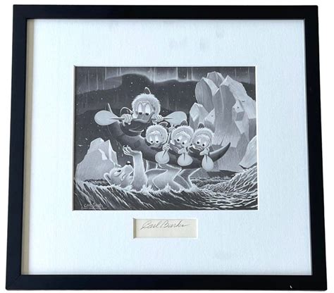 Carl Barks Special Grayscale Print With Signature Insert Catawiki