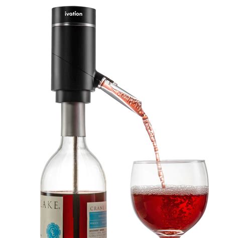 Buy Ivation Electric Wine Aerator And Dispenser Rechargeable Automatic Wine Pourer With Touch