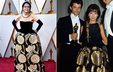 From our earliest discussions, we wanted to include rita moreno in our production. Rita Moreno wears same dress to Oscars as 1962 'West Side ...
