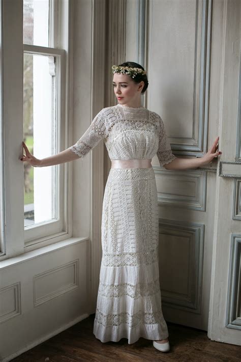 Edwardian Lace Wedding Dresses Two Rare Original Beauties Heavenly